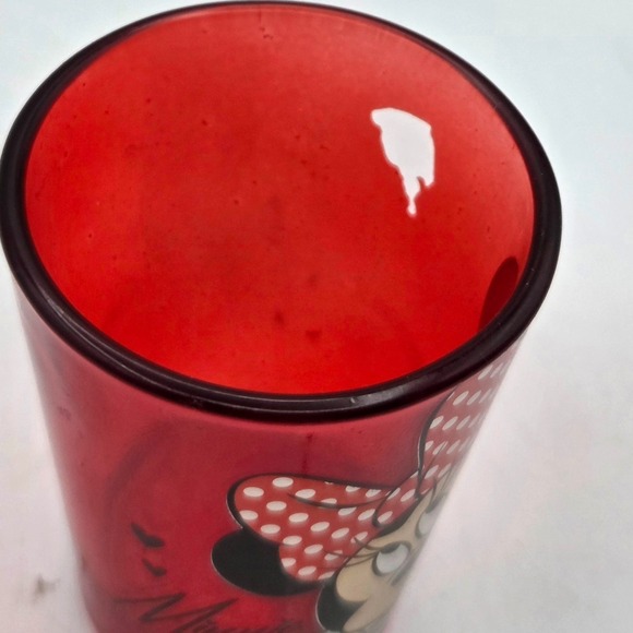 Disney Minnie Mouse Ruby Red Shot Glass - Picture 3 of 5